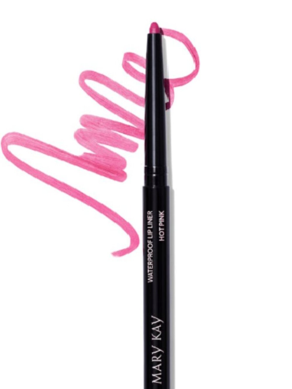 NIB Mary Kay Waterproof Lip Liner Pencil Hot Pink - 0.01 oz / 0.28g